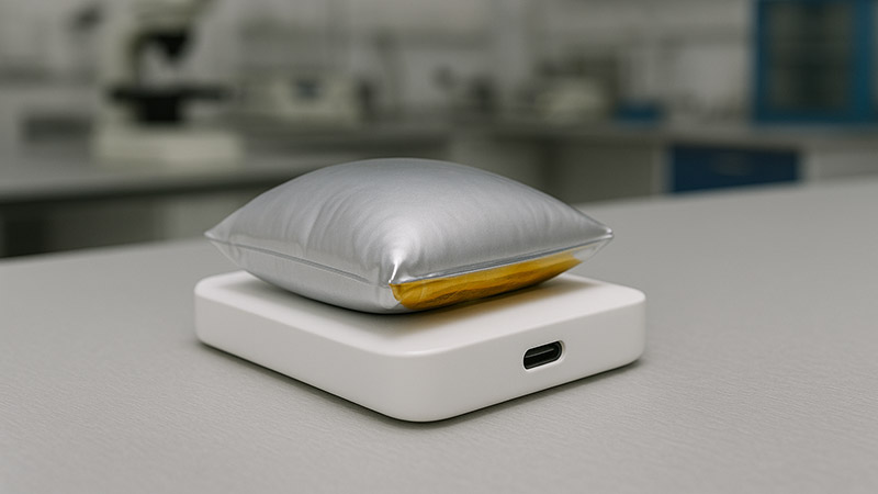 why my power bank battery look puffy