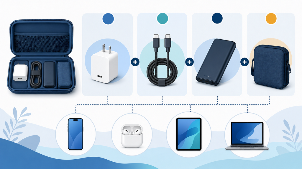 How Should Brands Build A Private Label Travel Charging Kit? What Should Go Inside The Kit?