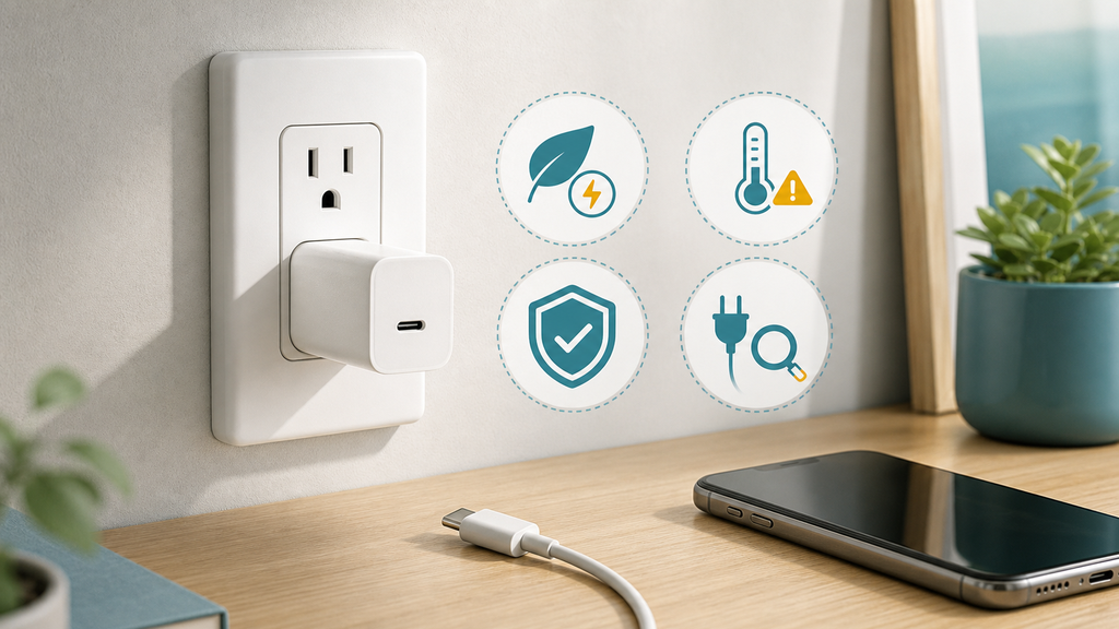 Phone charger left plugged in safety overview
