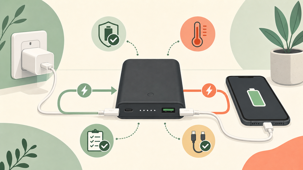 Power bank pass-through charging overview