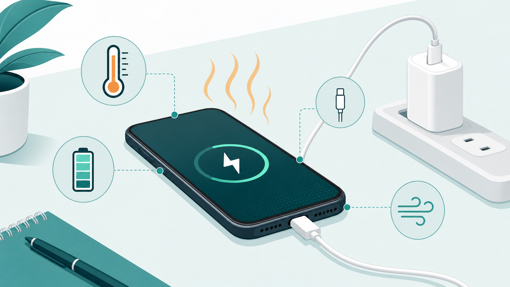 Phone heating while charging overview