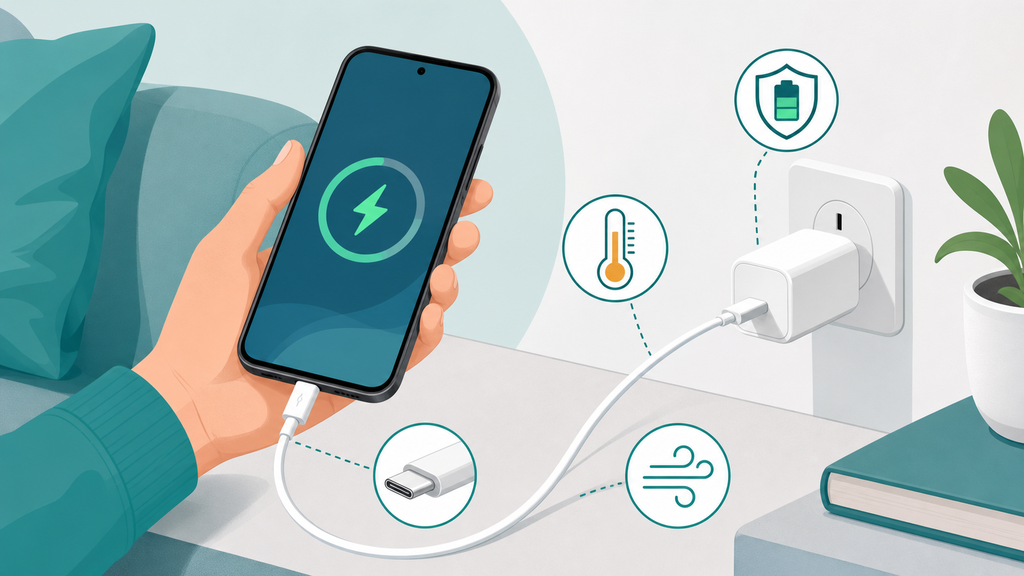 Using phone while charging overview