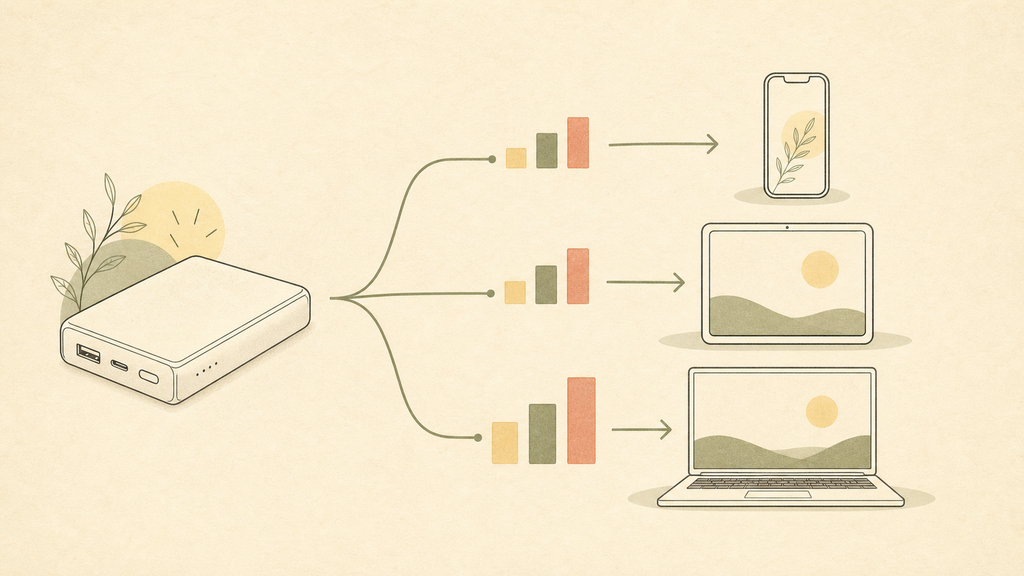 Power bank wattage by device type