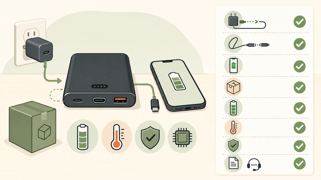 Pass-through power bank buyer checklist