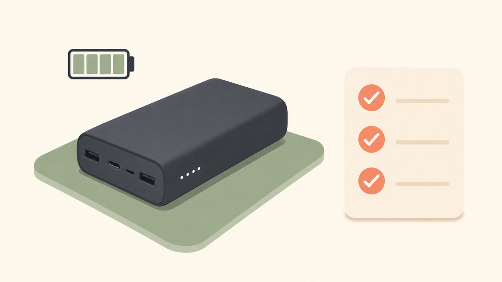 Power bank runtime testing checklist