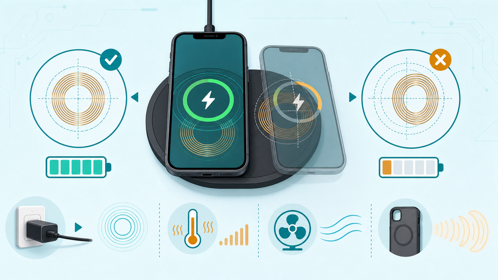 Wireless charging speed factors
