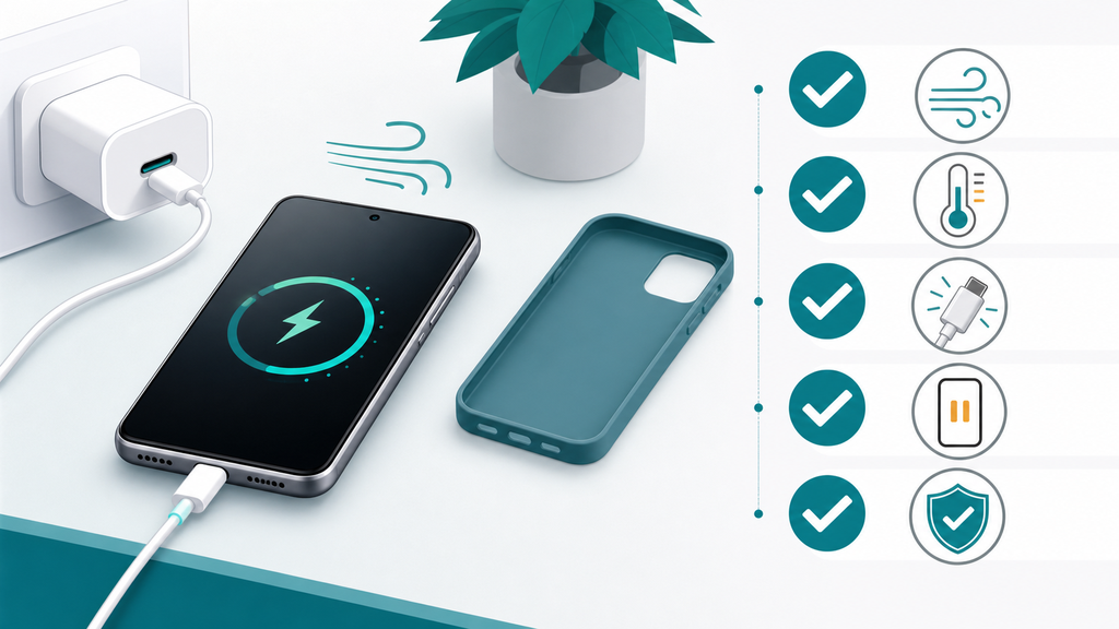 Safe fast charging checklist