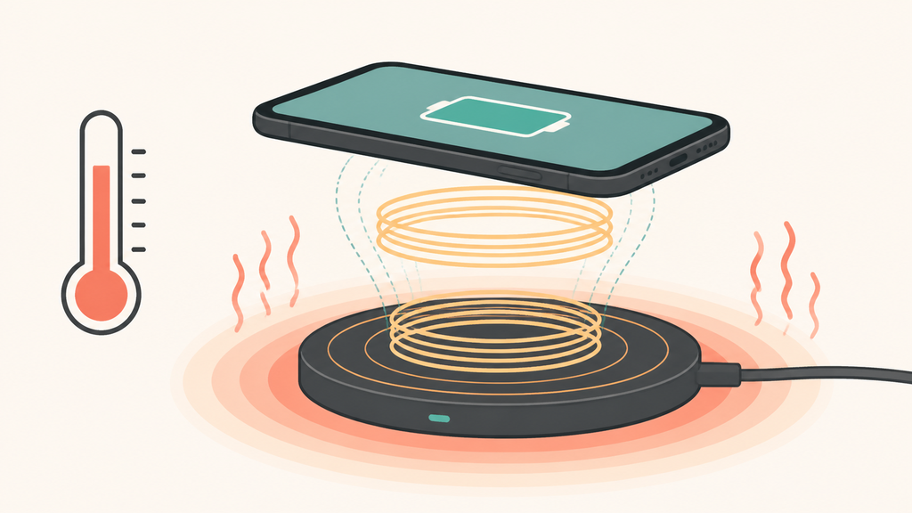 Wireless charger heat overview
