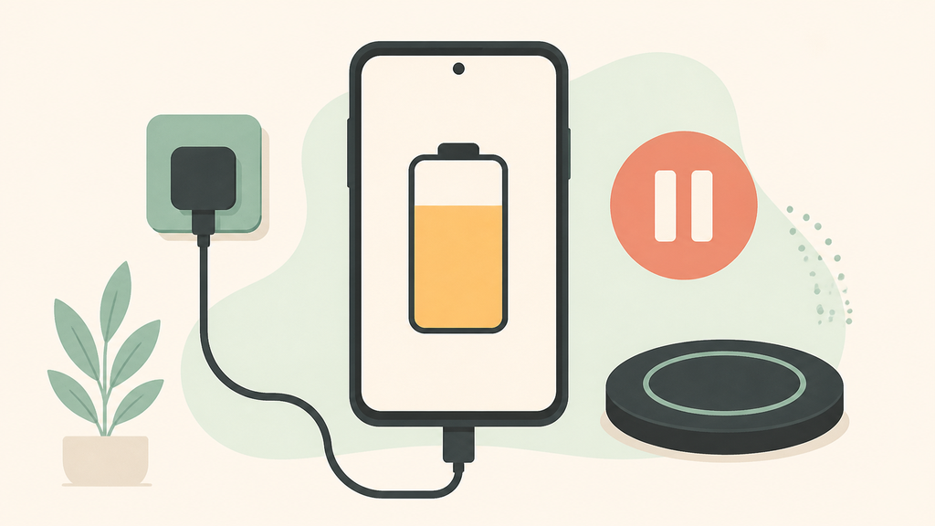 Phone stops charging at 80 percent overview