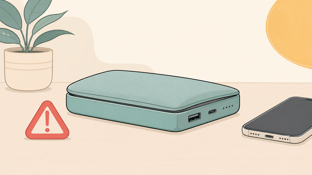 Swollen power bank safety overview