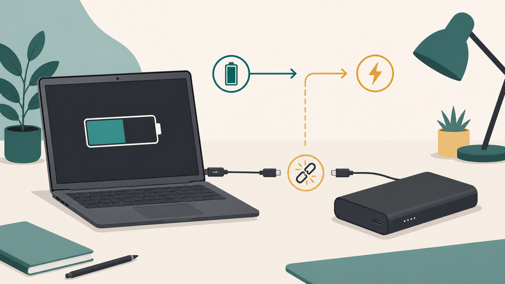 Power bank stops charging a laptop
