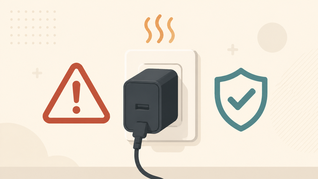 Phone charger fire risk overview