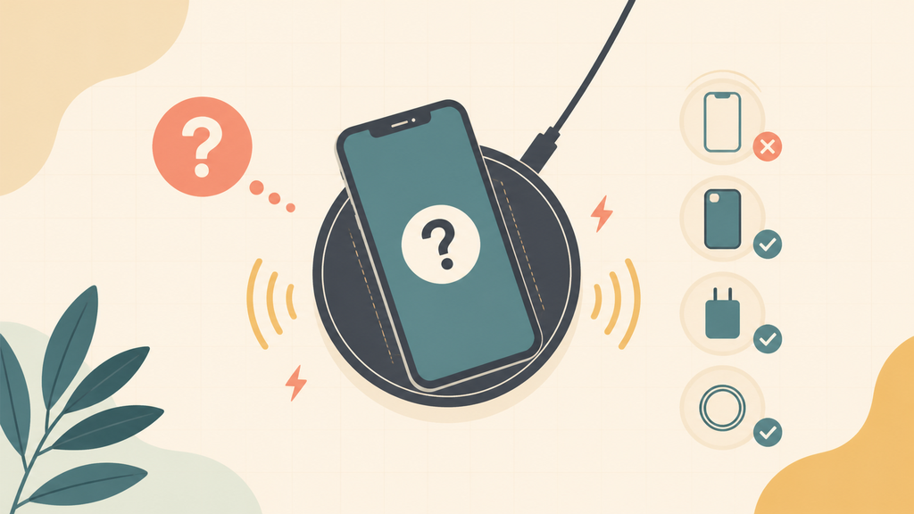 Wireless charger troubleshooting overview