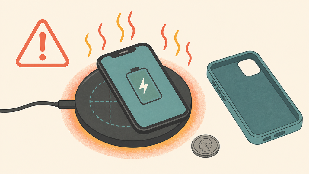 Wireless charger overheating causes