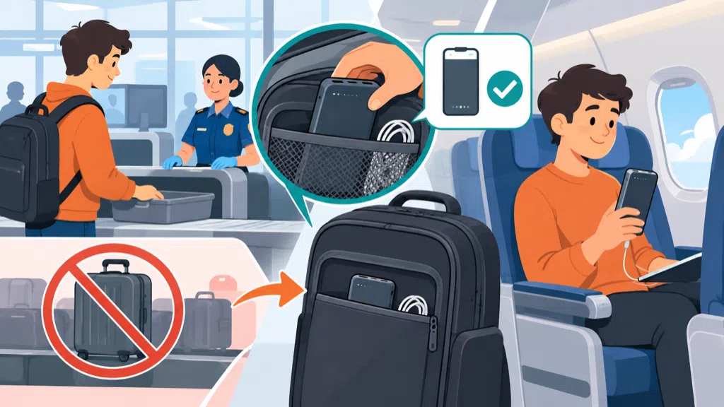 Can I Take A Power Bank On A Flight? Power bank in carry-on baggage