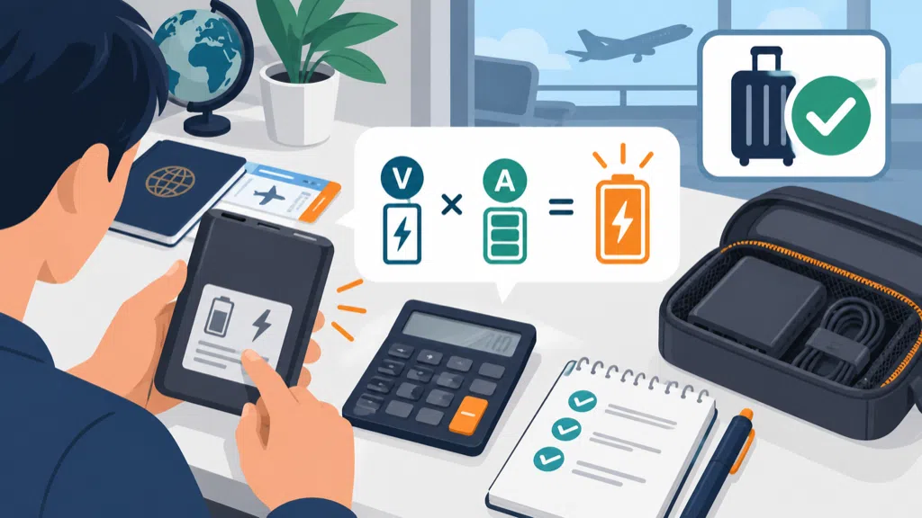 Can I Take A Power Bank On A Flight? Power bank watt-hour check