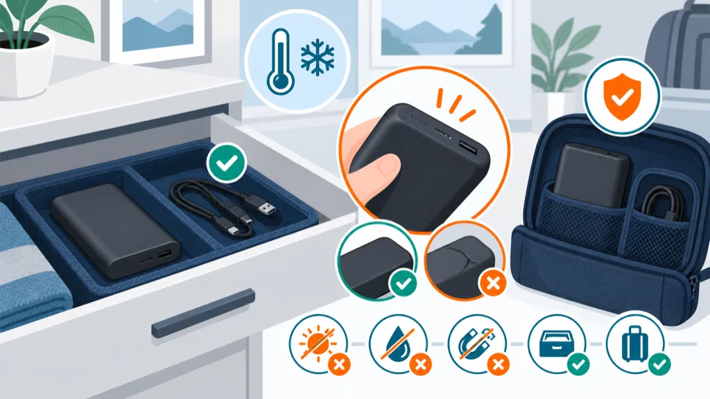Why Does A Power Bank Lose Charge When Not Used? Safe power bank storage and inspection